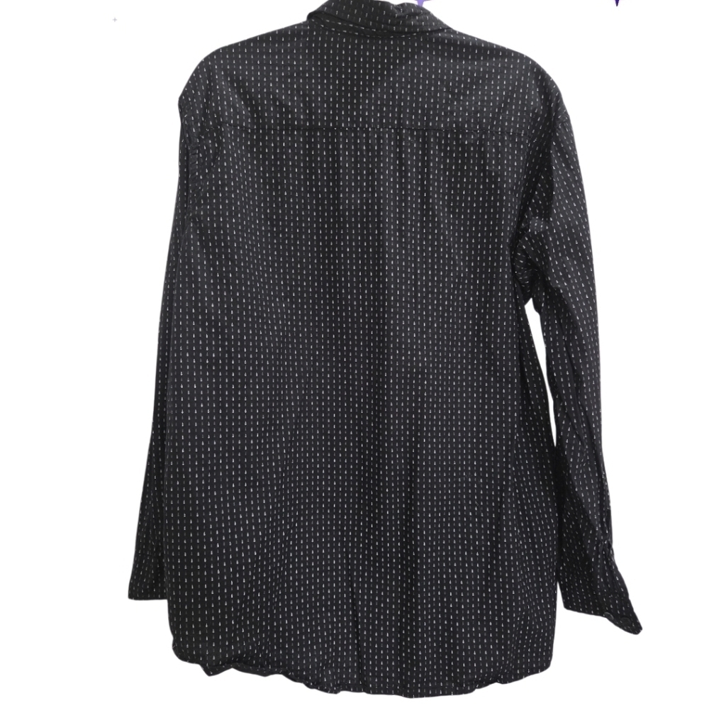 Craft+Flow Mens Black Button Down Shirt, SIZE 2XL - Picture 2 of 6